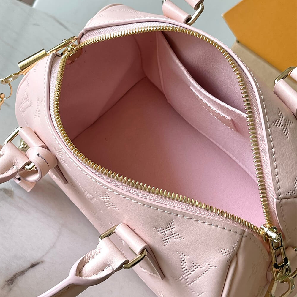 Pink LV Speedy Bandouliere 20 (Best
grade) - Image 8