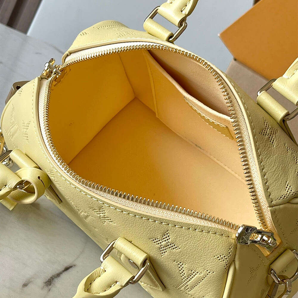 Yellow LV Speedy Bandouliere 20 (Best
grade) - Image 8