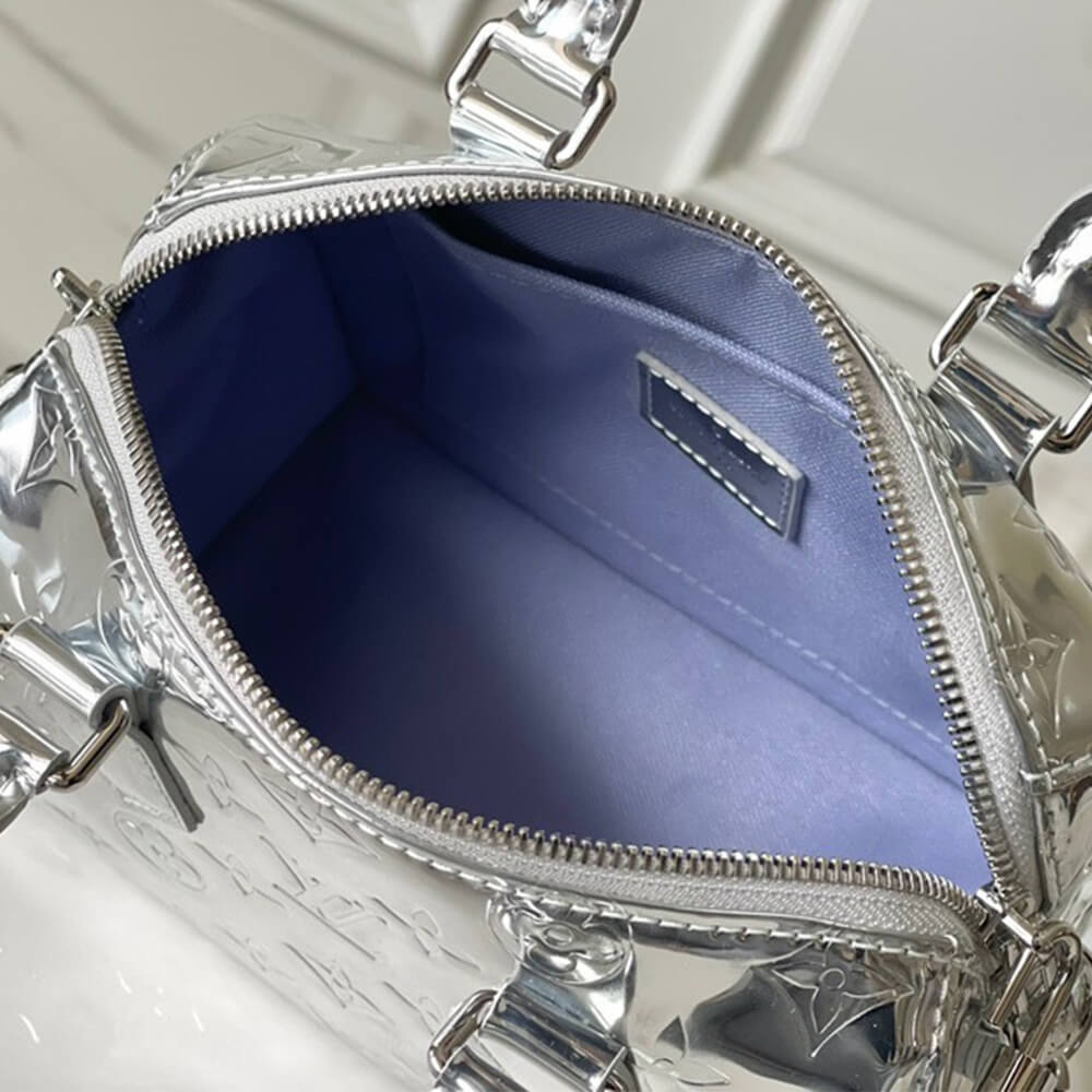 Silver LV Speedy Bandouliere 20 - Image 8