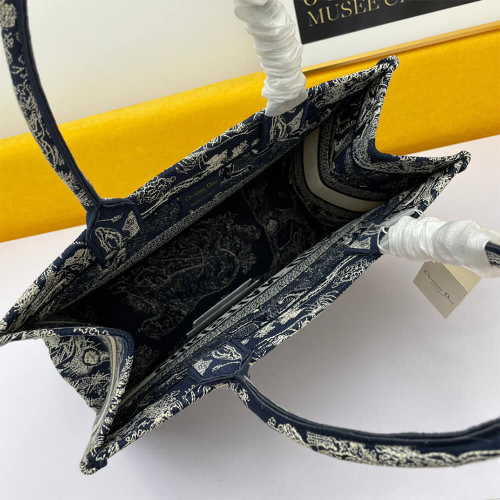 SMALL DIORAMOUR DIOR BOOK TOTE - Image 8