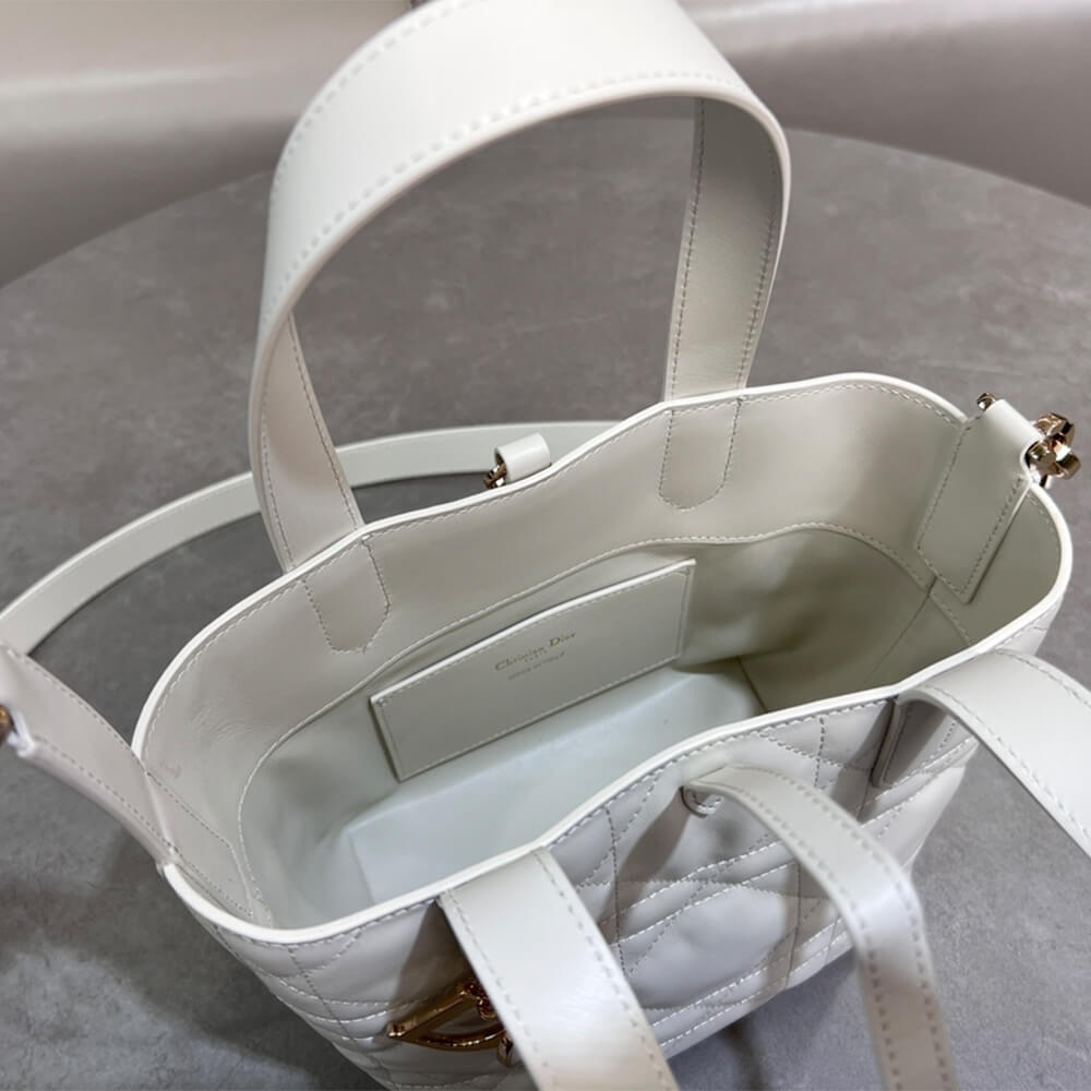 Small Dior Toujours Vertical Tote Bag - Image 8