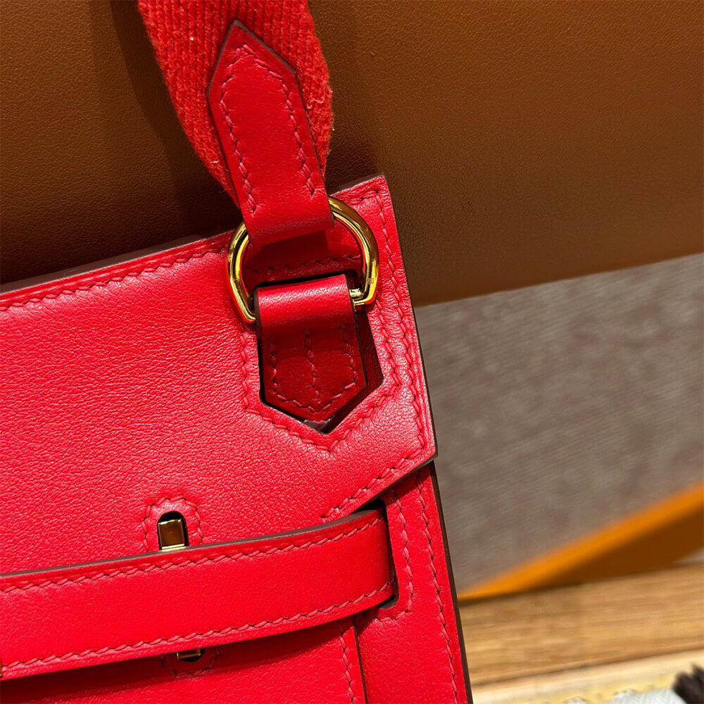 Red Hermes Jypsiere Mini - Image 8