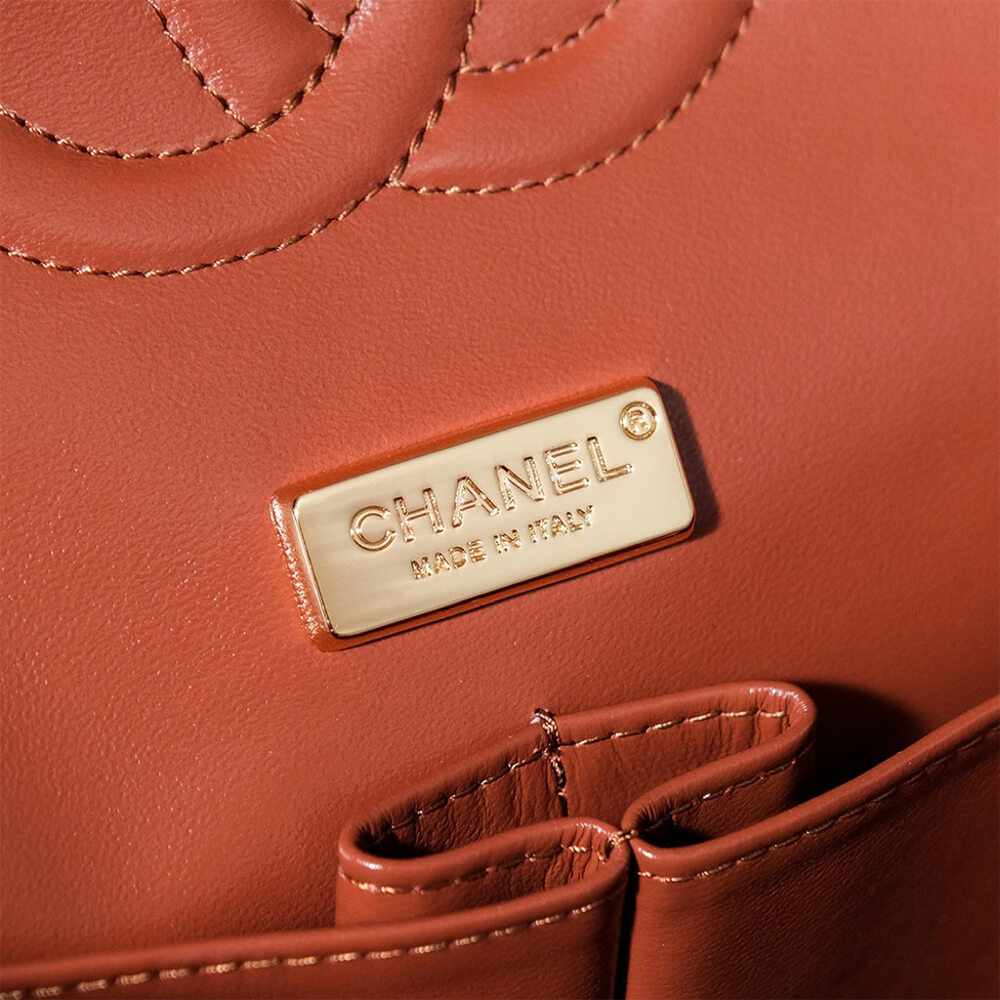 Brown CHANEL CLASSIC 11.12 HANDBAG (Best
 grade) - Image 8