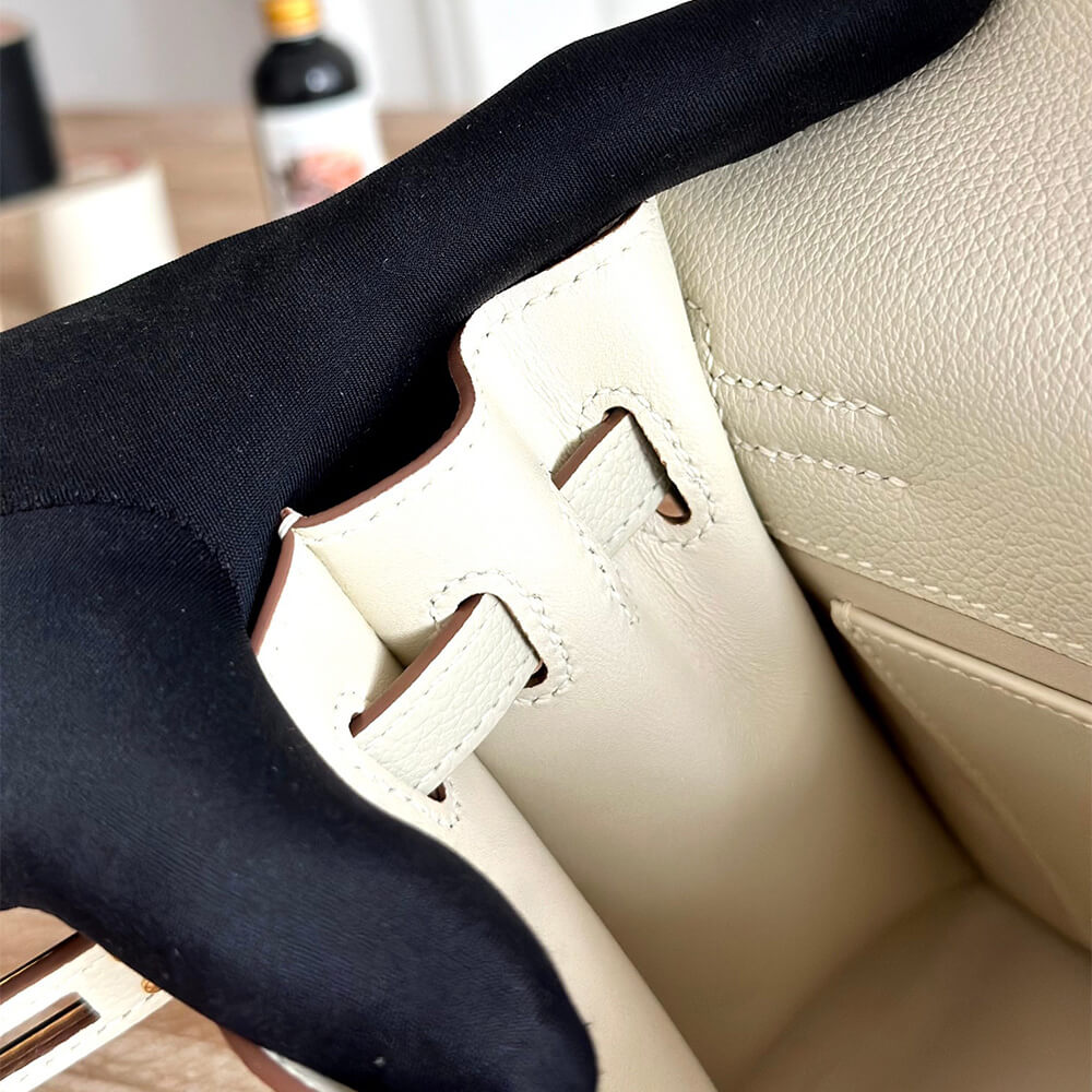 White Hermes Kelly Danse - Image 8