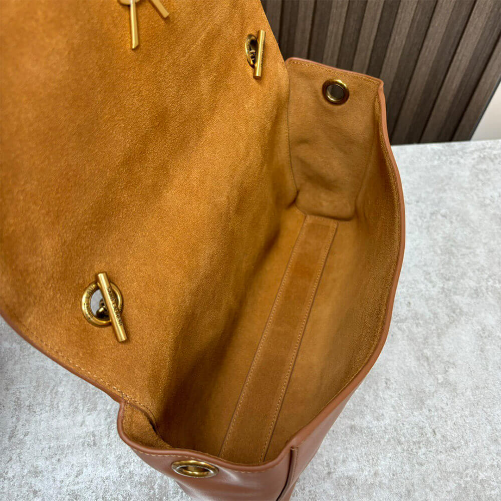 Brown YSL REVERSIBLE MEDIUM KATE - Image 8