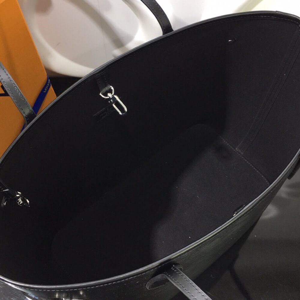 Black Louis Vuitton NEVERFULL MM - Image 8