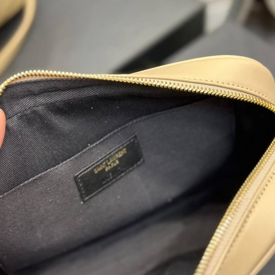 IVOIRE YSL LOU CAMERA BAG IN QUILTED LEATHER - Image 8