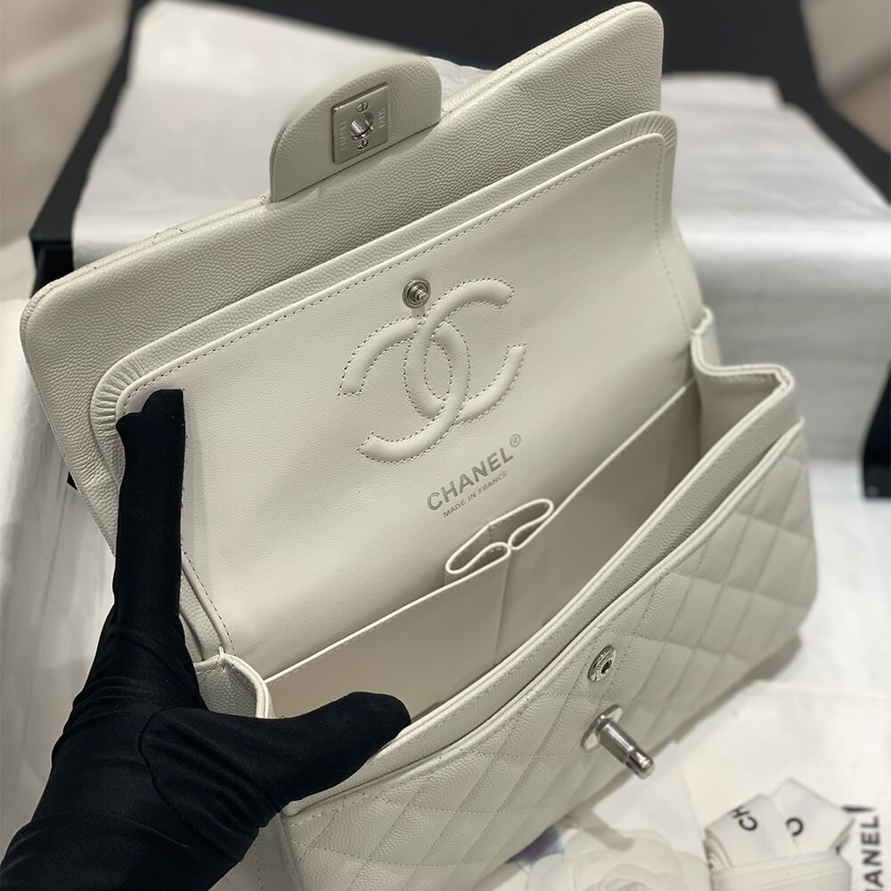 CHANEL SMALL CLASSIC HANDBAG - Image 8