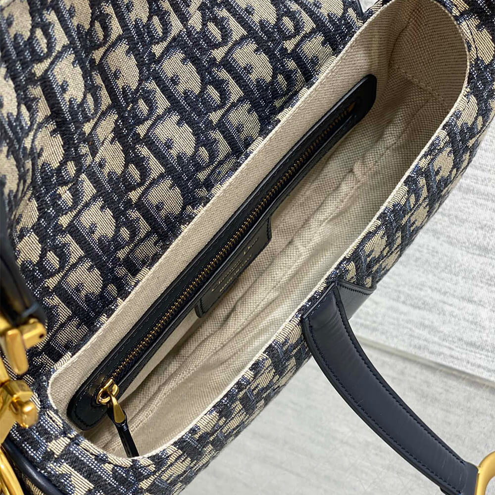 Dior Saddle Bag with Strap - Image 8