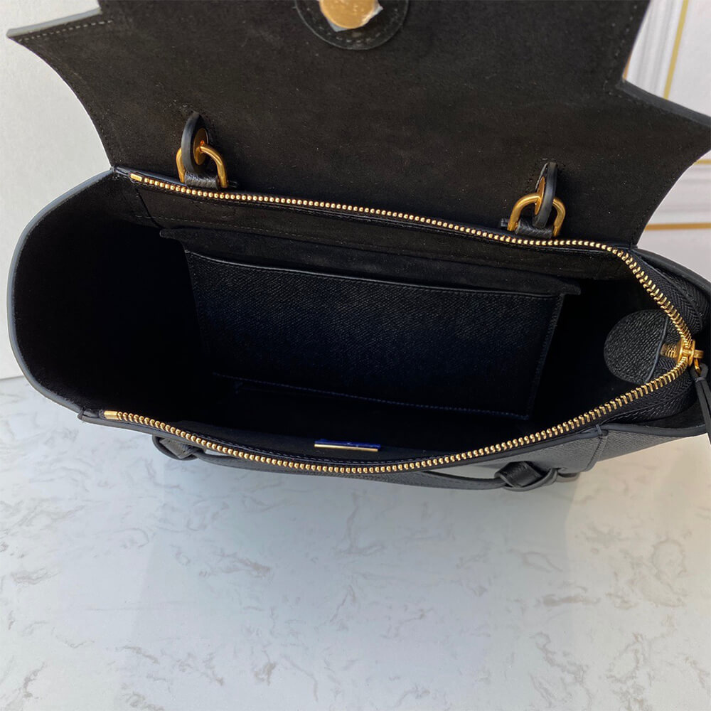 Black CELINE MINI BELT BAG - Image 8