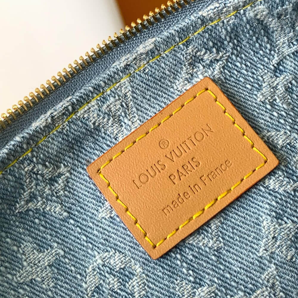 Sky Blue LV Liv Pochette - Image 8