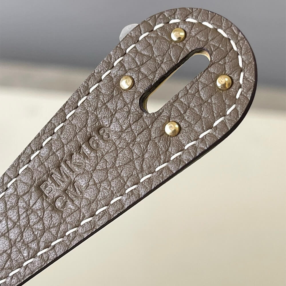 Elephant Gray Hermes Lindy 26 - Image 8