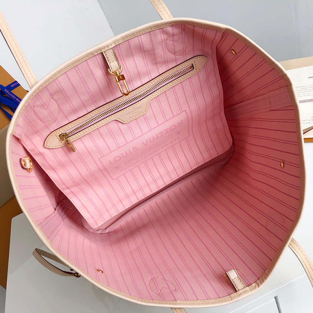 Ballerine Pink LV NEVERFULL MM - Image 8