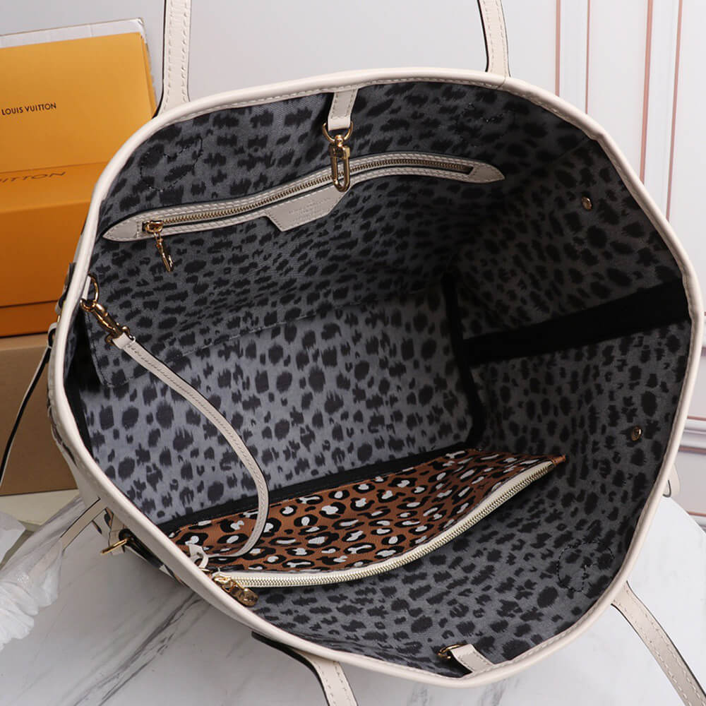 Cream LV NEVERFULL MM - Image 8