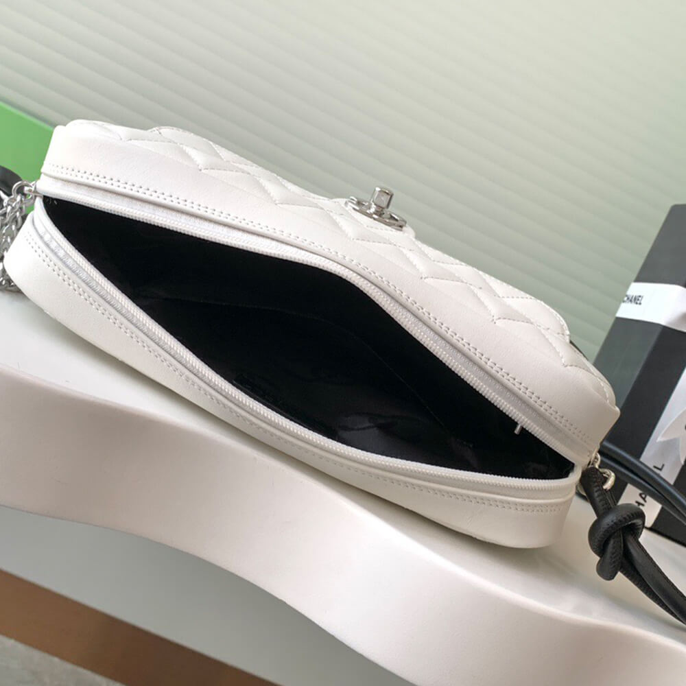 White & Black Chanel Cambon Camera Bag (Best
 grade) - Image 8