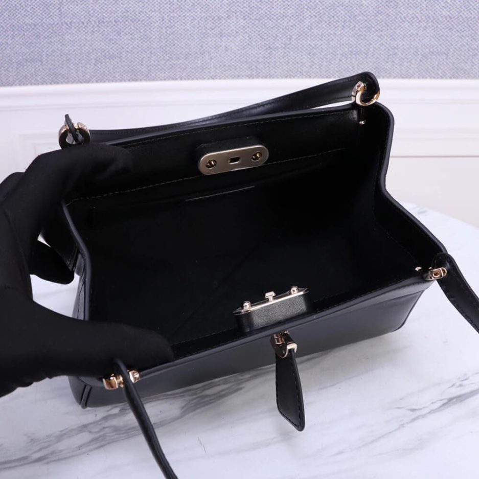 Black SMALL DIOR KEY BAG - Image 8