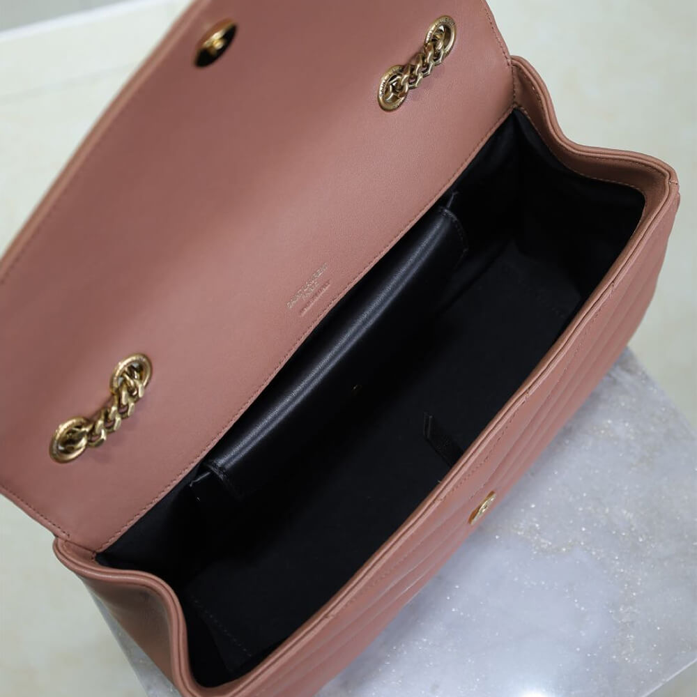 Hortensia YSL LOULOU medium in MATELASSE lambskin - Image 8