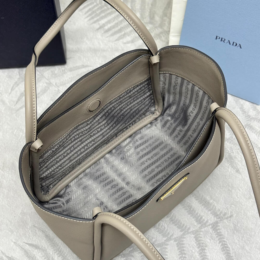 Clay Prada Leather mini tote bag - Image 8