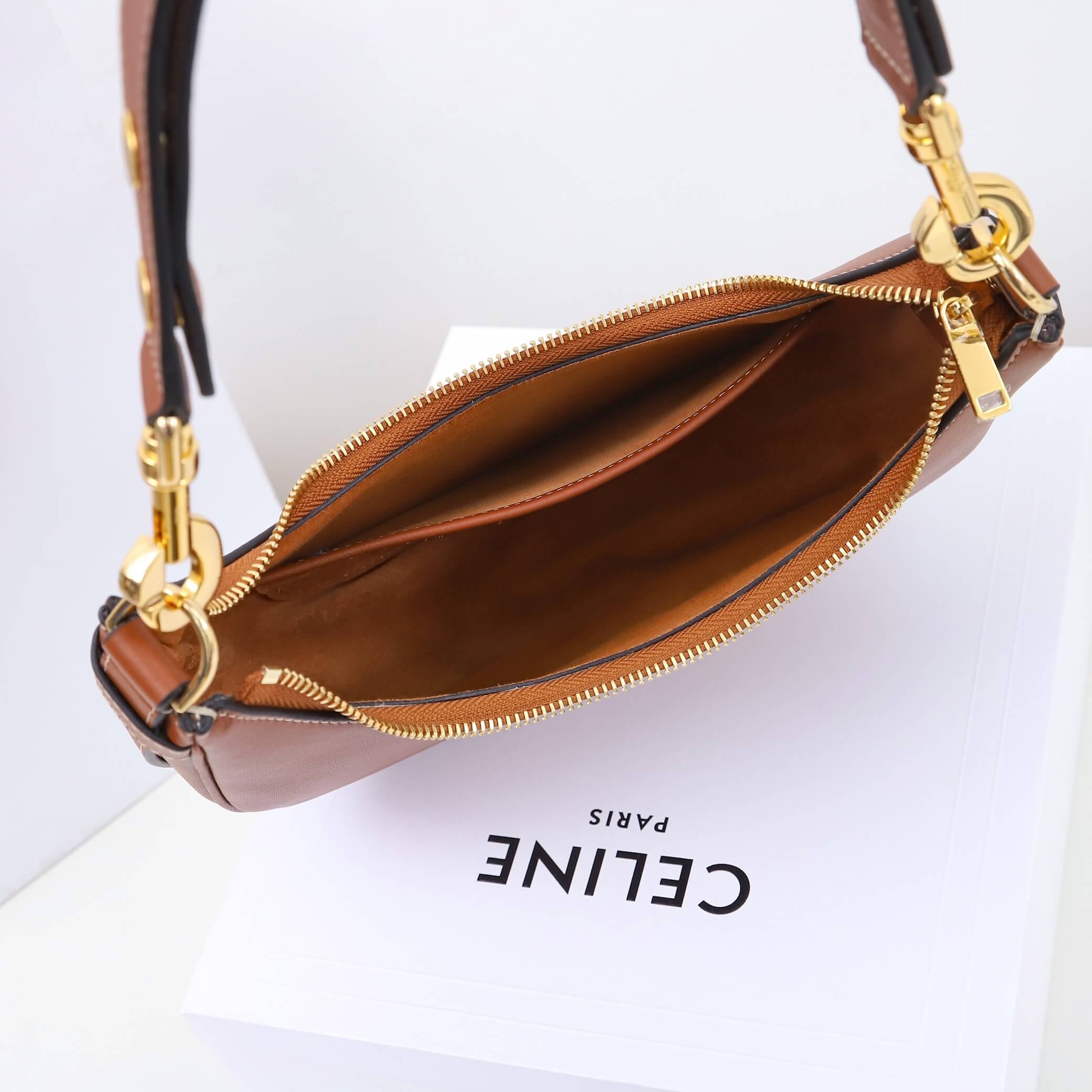 CELINE Medium Ava Shoulder Bag in Smooth Calfskin - Image 8