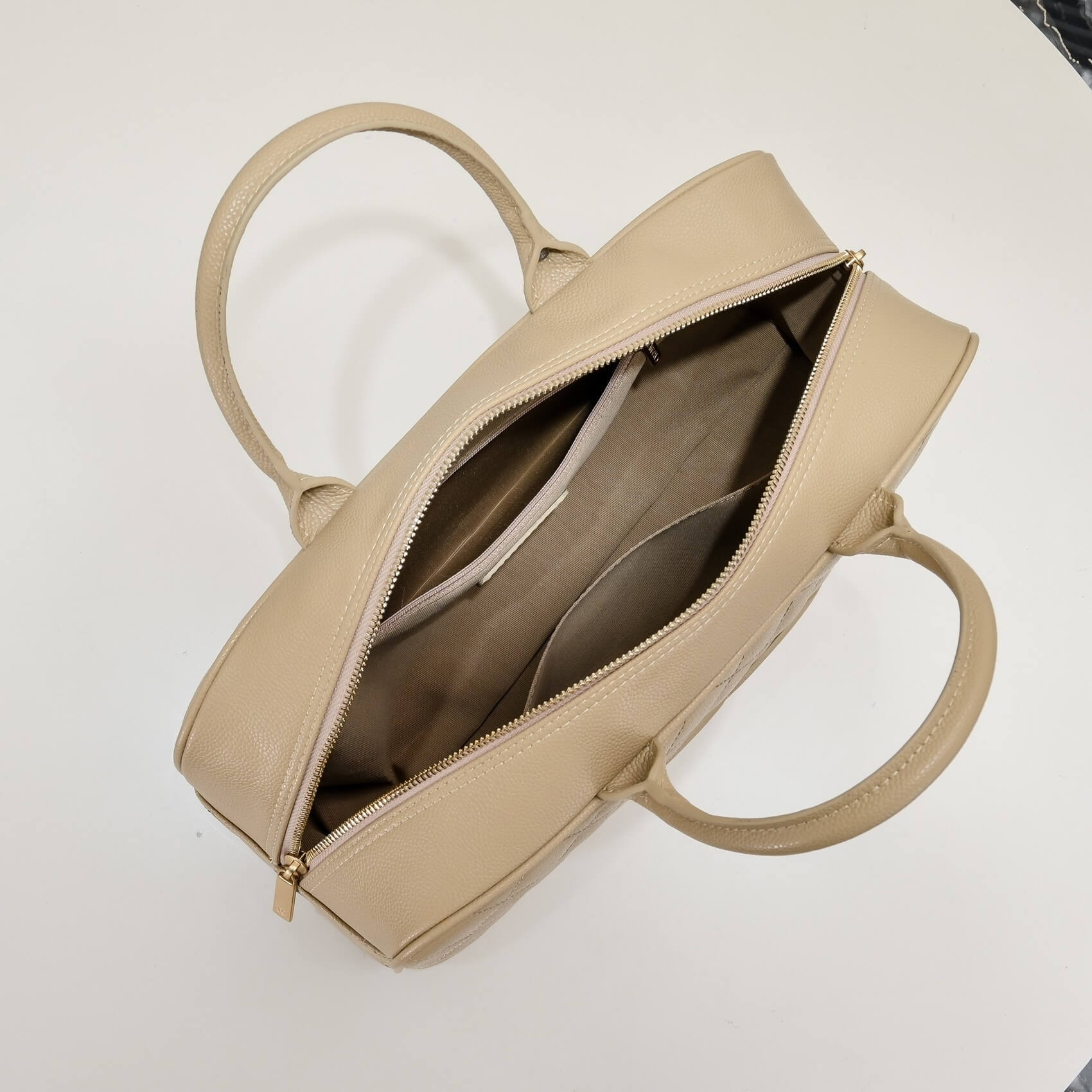 CHANEL Large Vintage Boston Bag - Image 8