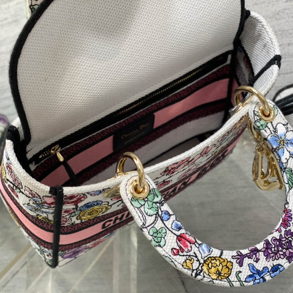 Dior Medium Lady D-Lite Bag - Image 8