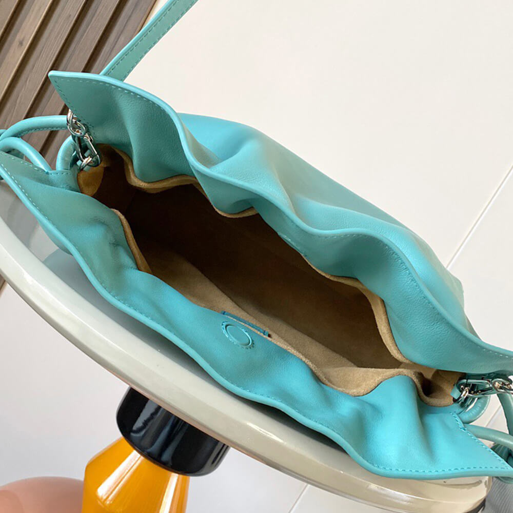 Water LOEWE Medium Flamenco clutch in nappa calfskin (Best
 GRADE) - Image 8