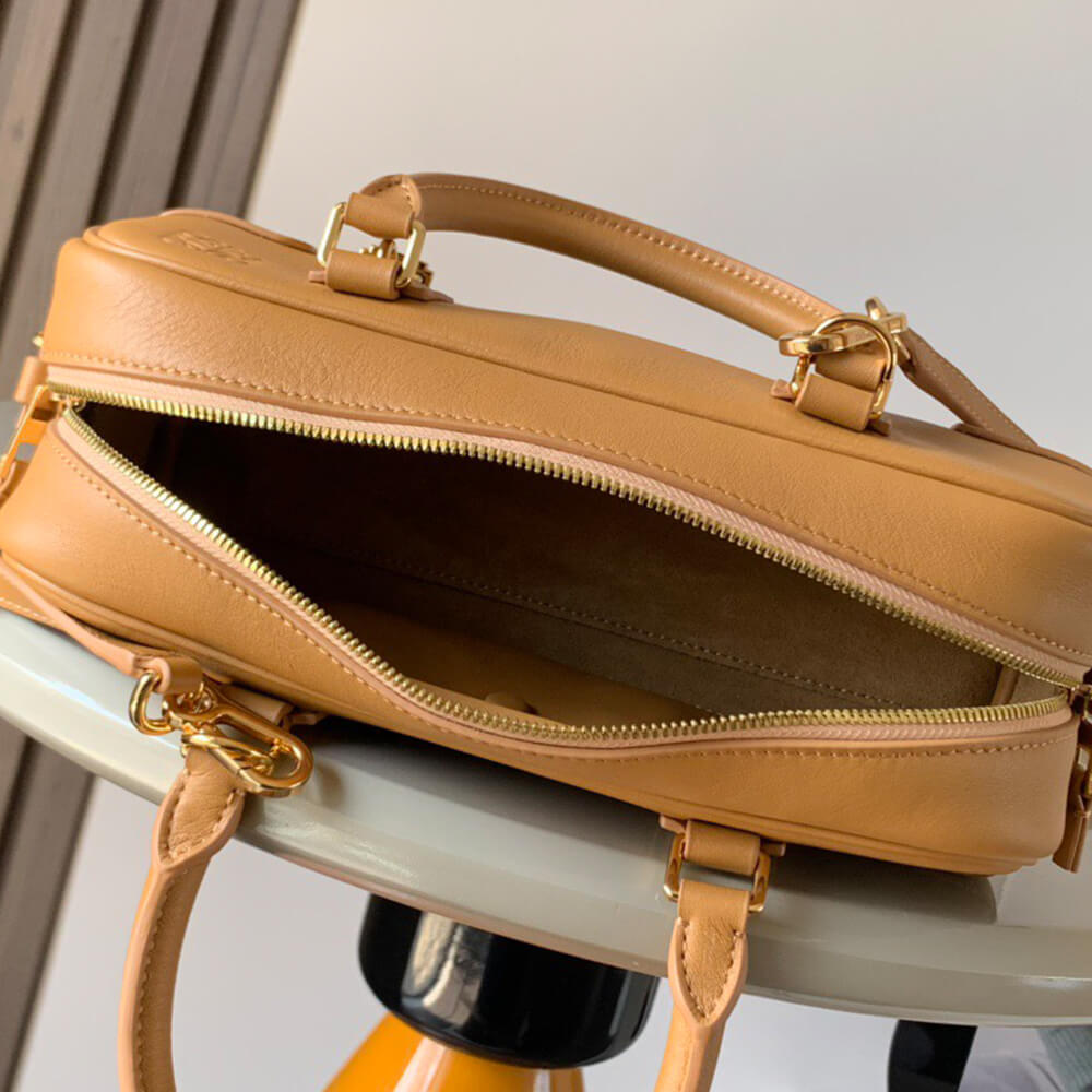 Gold Metal LOEWE Amazona 23 Cropped bag in nappa calfskin (Best
GRADE) - Image 8