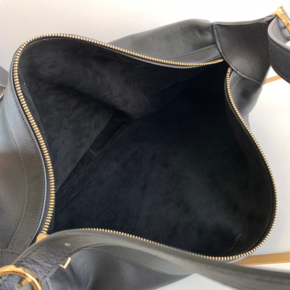 Black CELINE Large Romy bag in soft calfskin - Image 8
