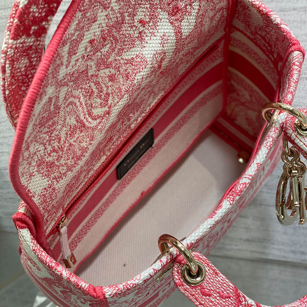 Dior Medium Lady D-Lite Bag - Image 8