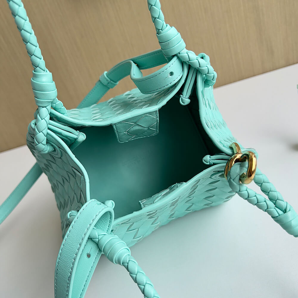 Green oasis Bottega Veneta Small Parachute - Image 8