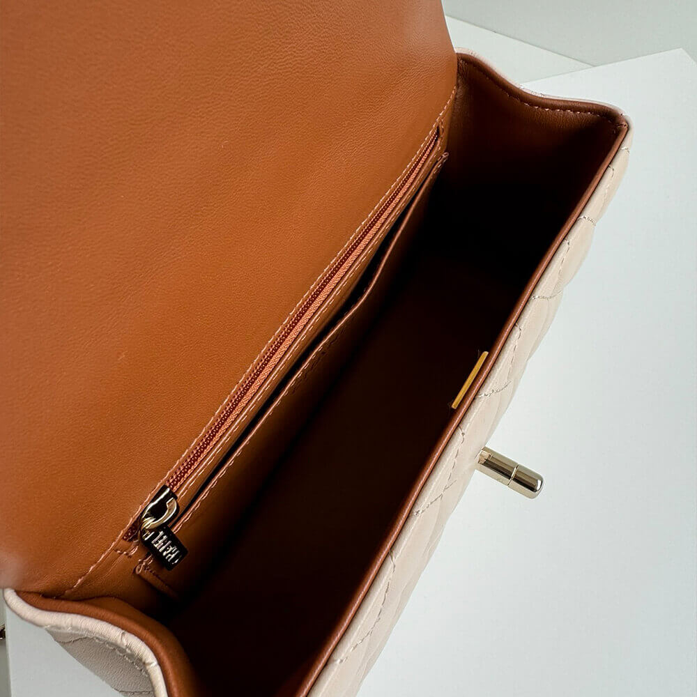 CHANEL Mini Classic Handbag With Top Handle - Image 8