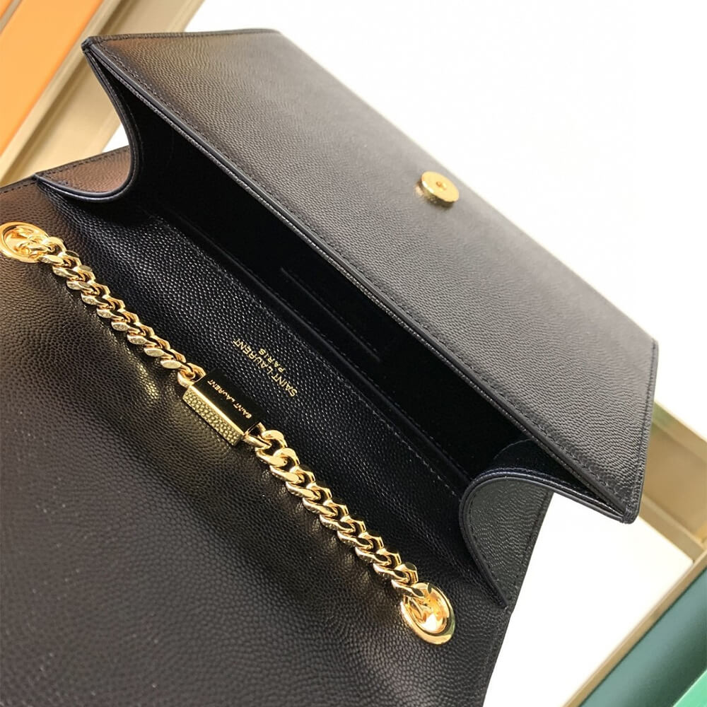 Black YSL KATE SMALL SHOULDER BAG - Image 8