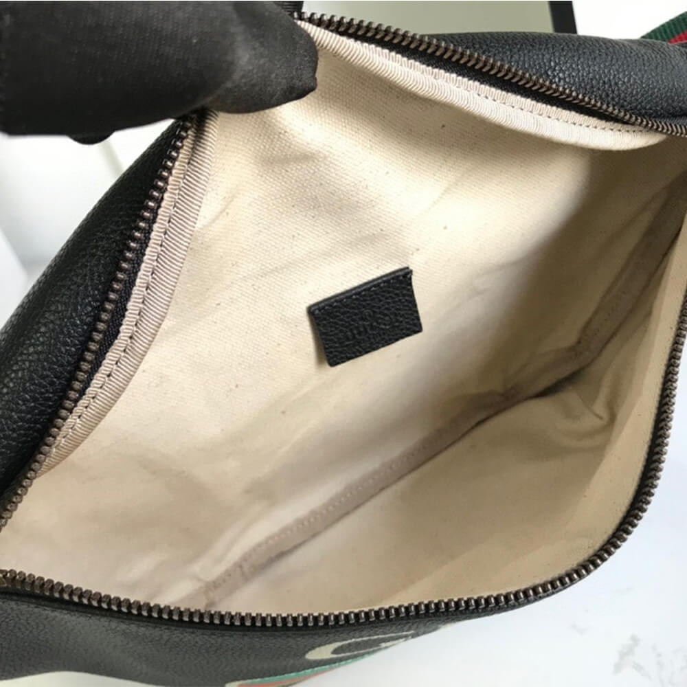 GUCCI Print Belt Bag - Image 8