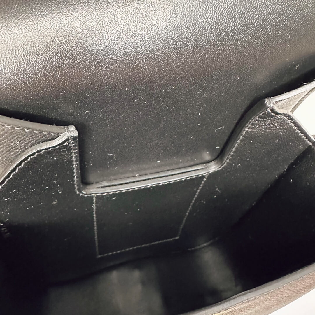 Gray Hermes Della Cavalleria mini bag II (Best
 Grade) - Image 8