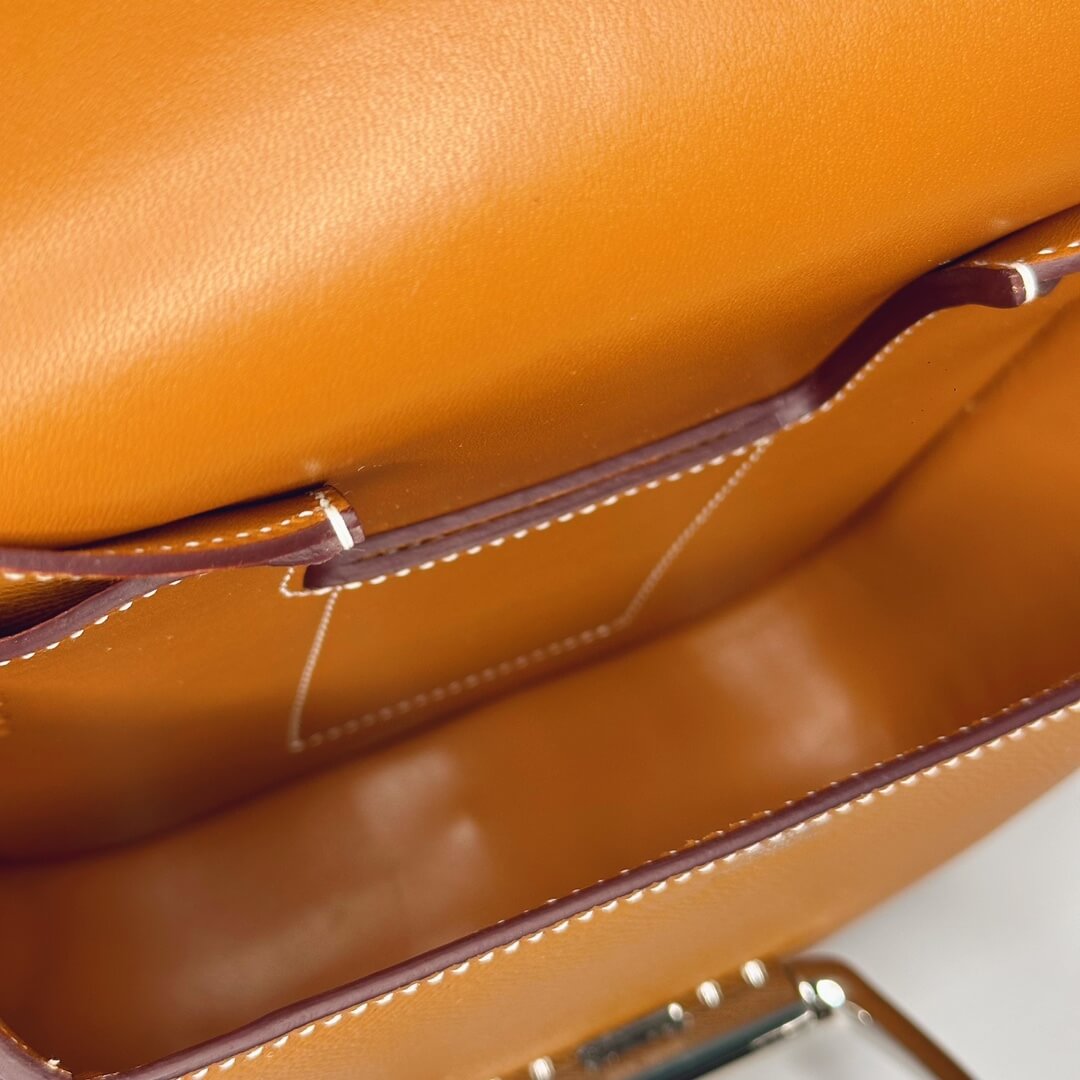 Gold Hermes Della Cavalleria mini bag II (Best
 Grade) - Image 8