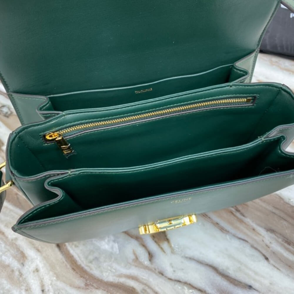 CELINE CLASSIQUE TRIOMPHE BAG IN CALFSKIN - Image 8