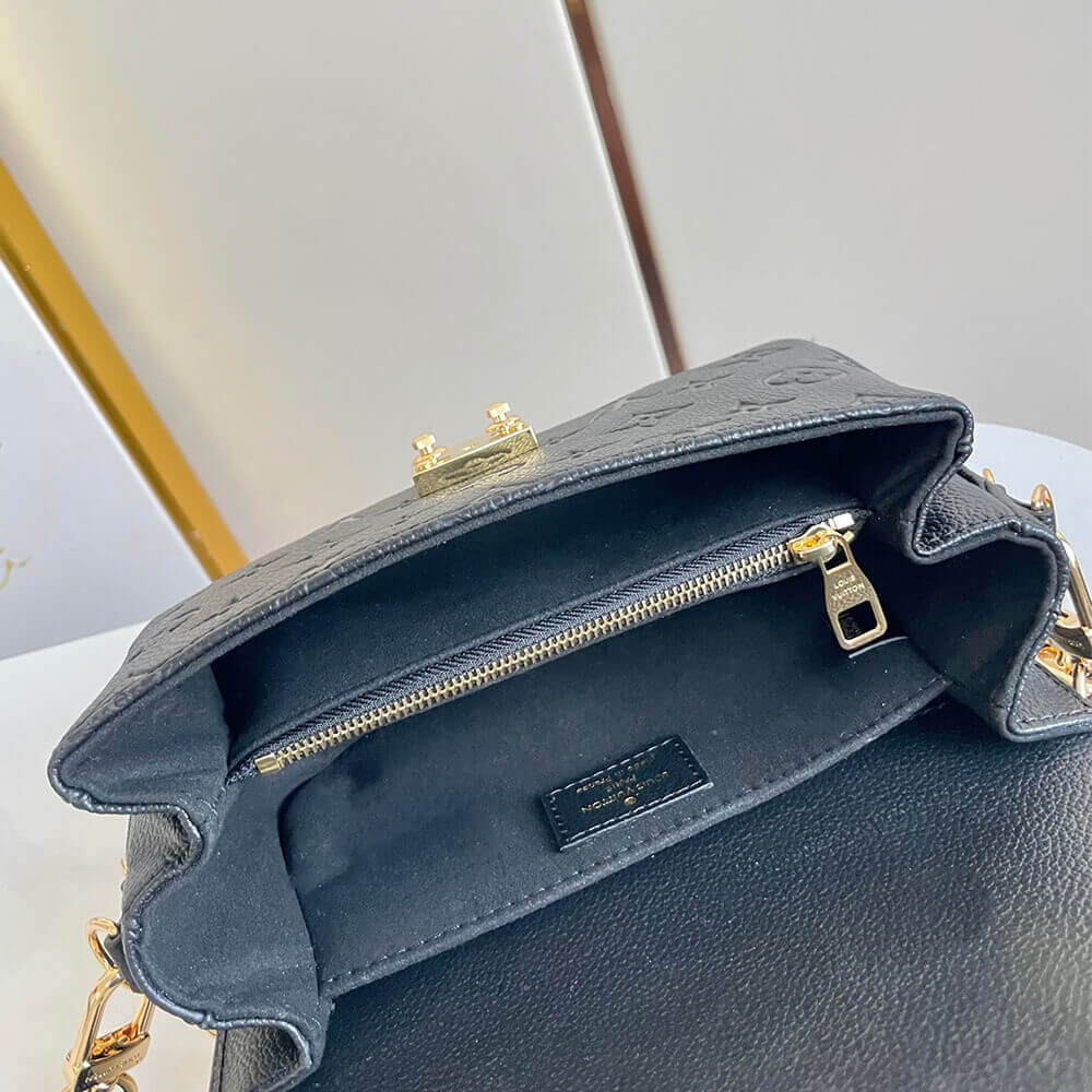 Black LV Pochette Metis East West - Image 8