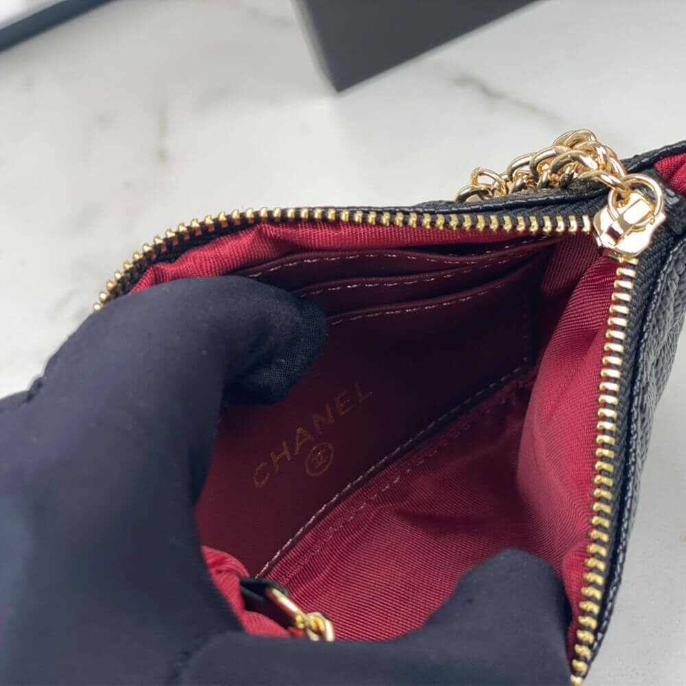 Chanel Classic Small Zip Clutch - Image 8