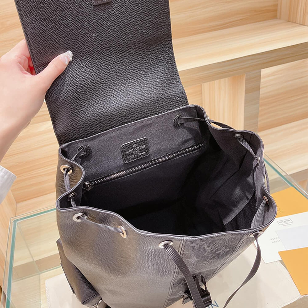 Coated Louis Vuitton Outdoor Backpack - Image 8
