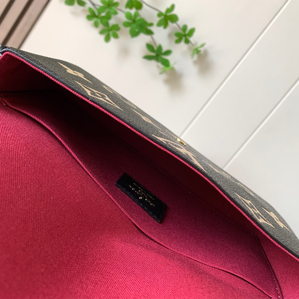 Beige LV Felicie Pochette - Image 8