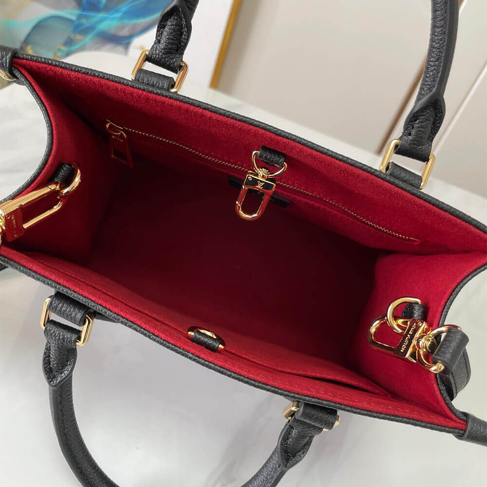 Black/Beige LV OnTheGo PM - Image 9