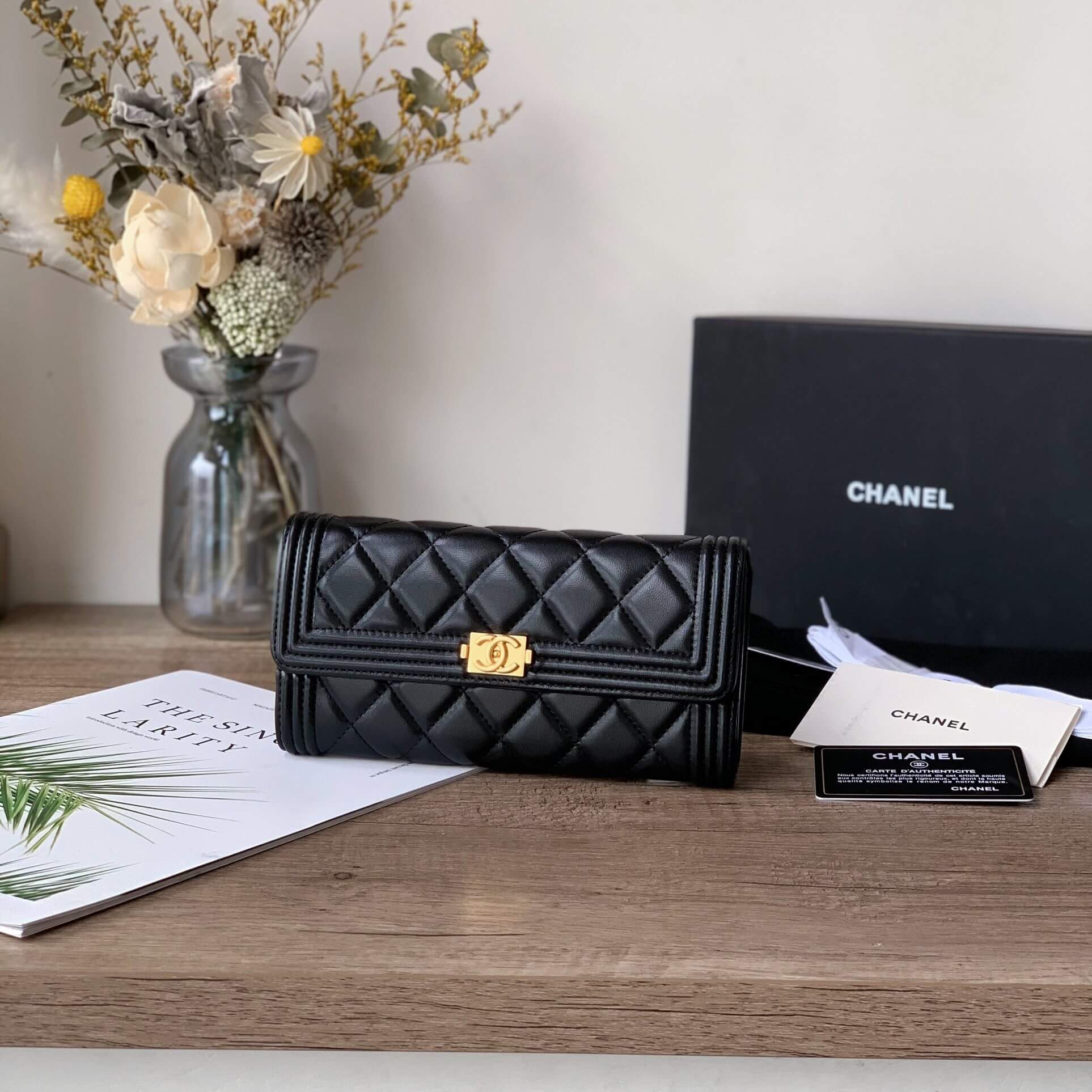 Chanel classic long wallet - Image 2