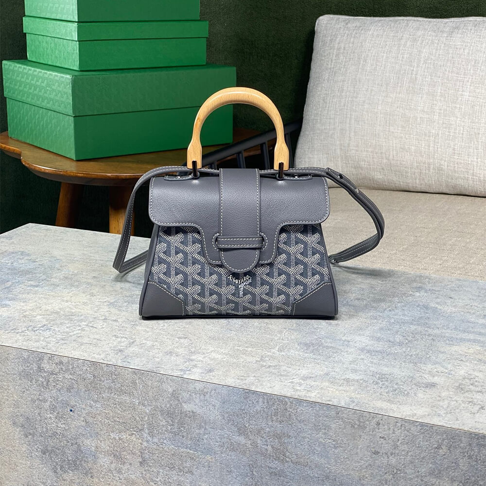 Grey Goyard Saigon Souple Mini Bag - Image 2