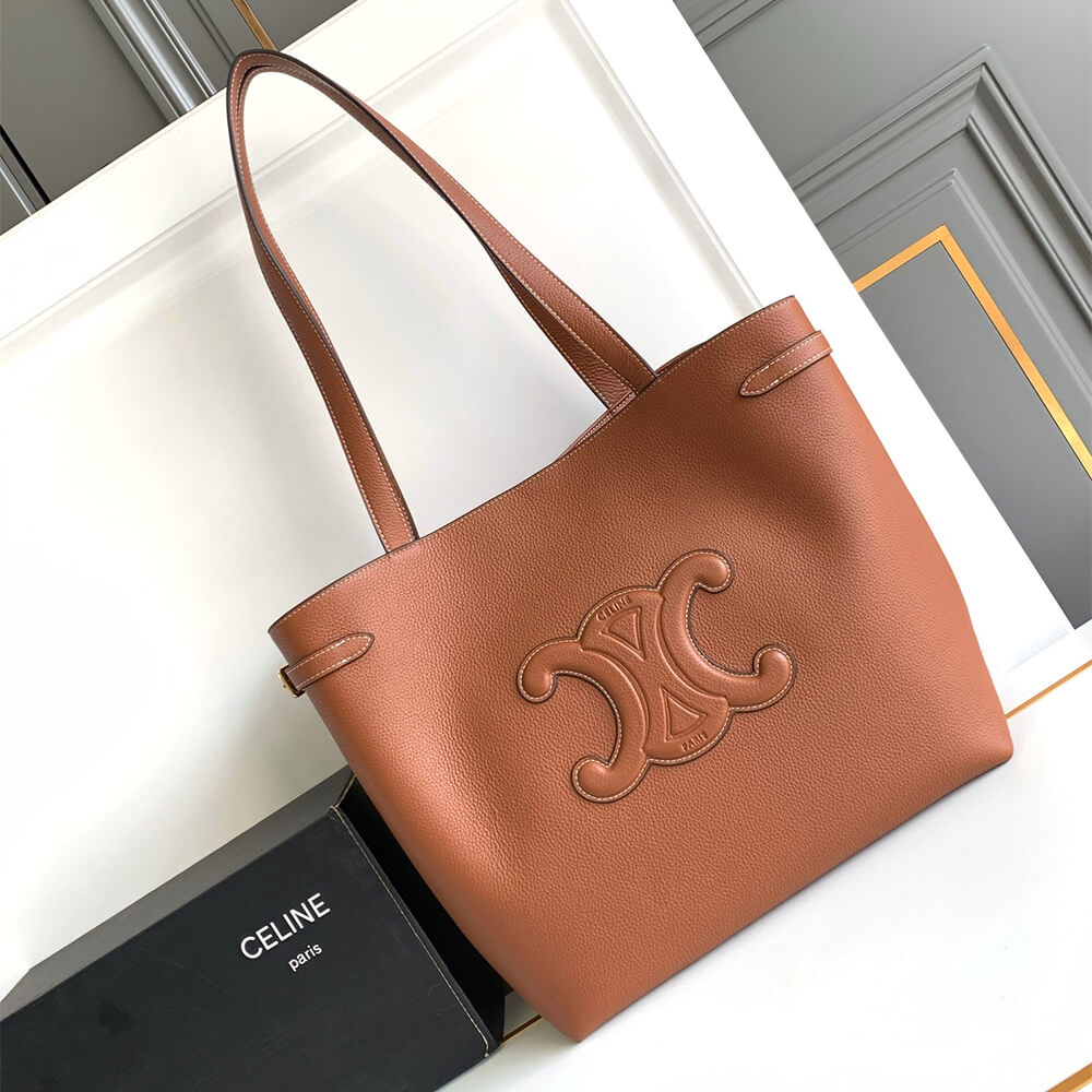 CELINE CABAS ANA?S Medium bag in grained calfskin - Image 2