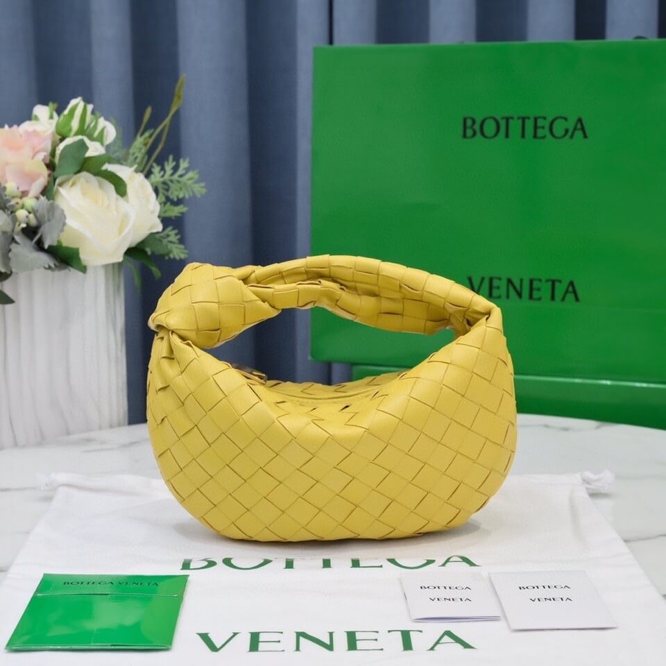 Yellow Bottega Veneta Mini Jodie - Image 2