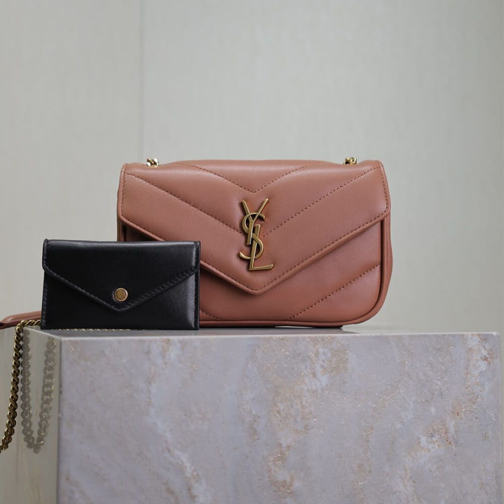 Hortensia YSL LOULOU MINI in lambskin - Image 2