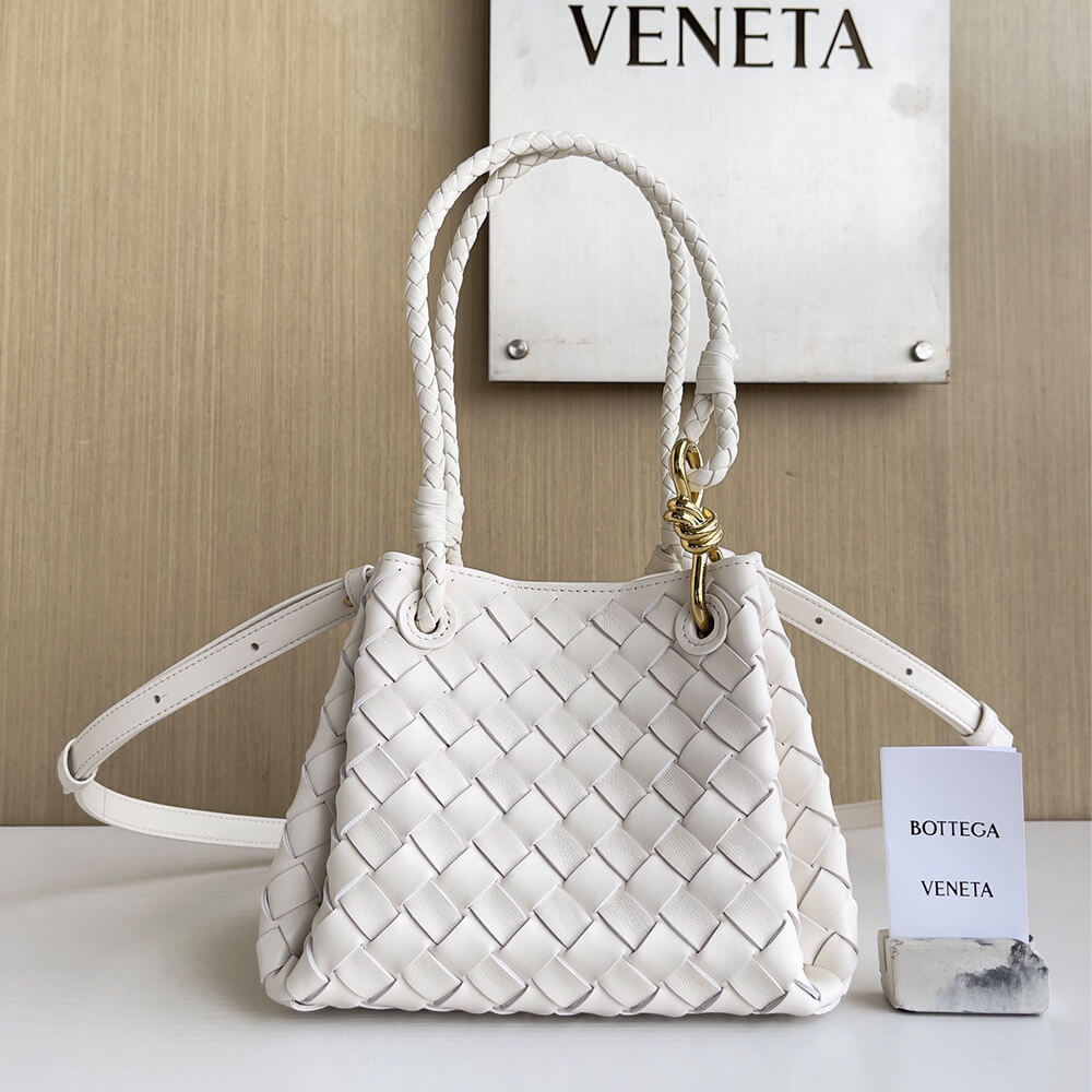 Sea Salt Bottega Veneta Small Parachute - Image 2