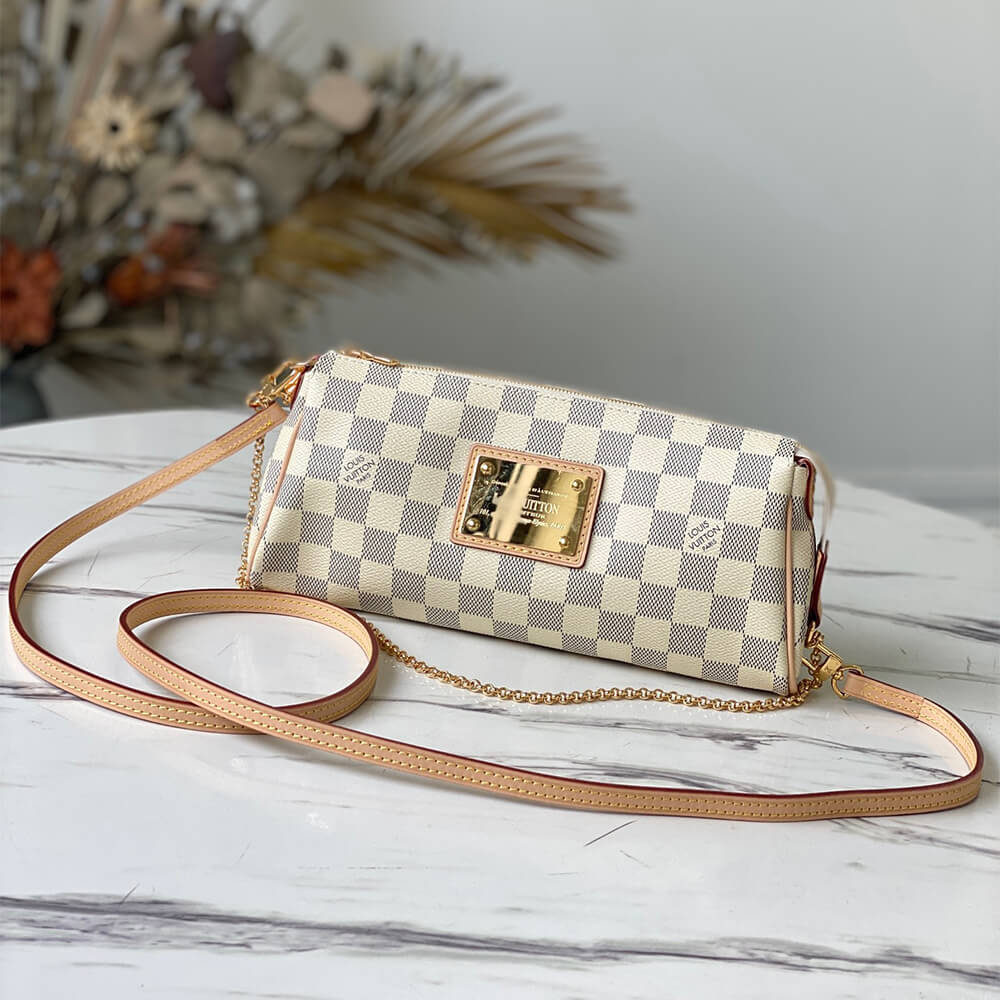 LV Eva Clutch Shoulder Bag 2 Way Bag - Image 2