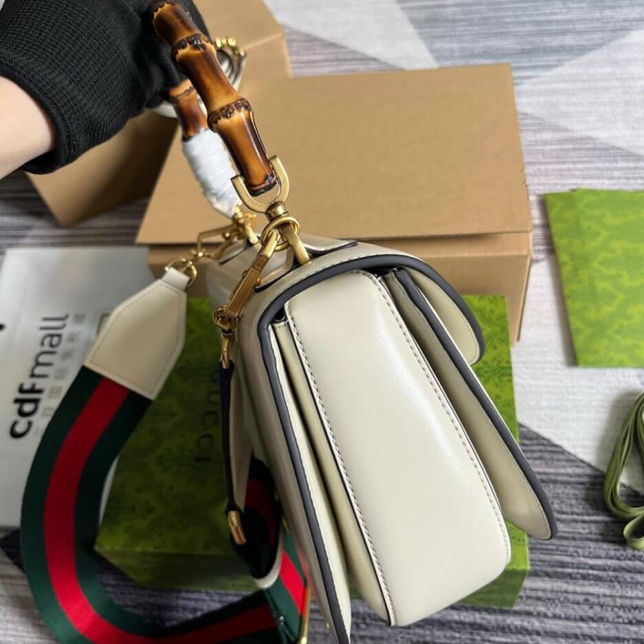 GUCCI BAMBOO 1947 MEDIUM TOP HANDLE BAG - Image 3