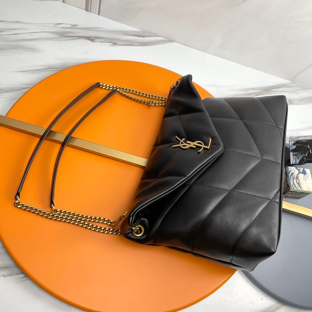 Black YSL PUFFER MEDIUM in Nappa leather - Image 3